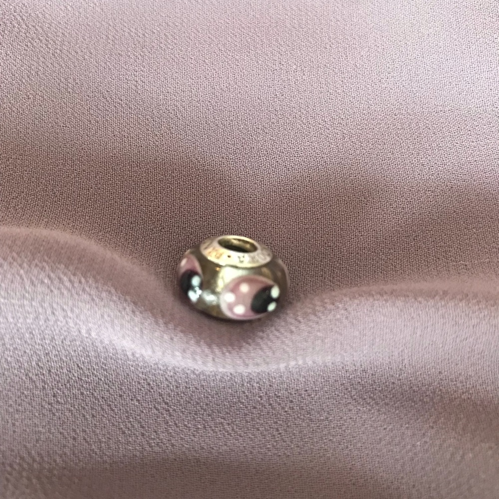 Pandora Ladybug glass charm